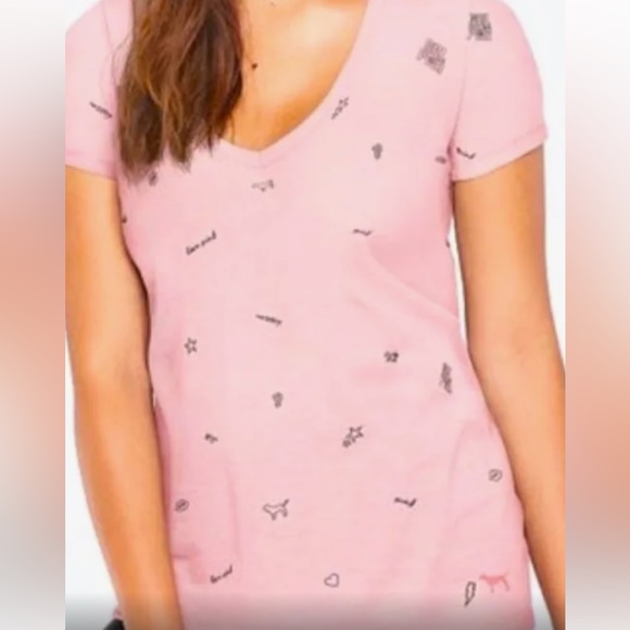 NWT Victoria secret pink shirt 💖 - Picture 1 of 12